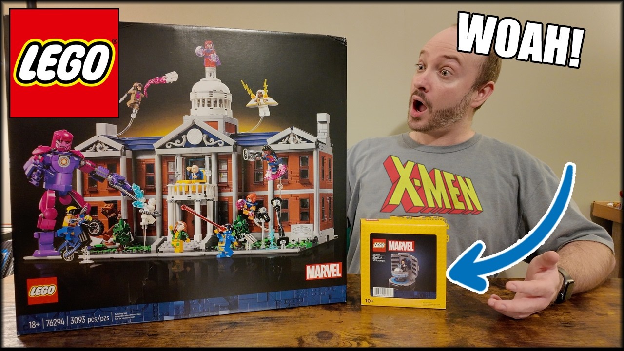 Крошечный дом или особняк? Обзор модульного набора LEGO X-Men: The X-Mansion 76294 (2024)!