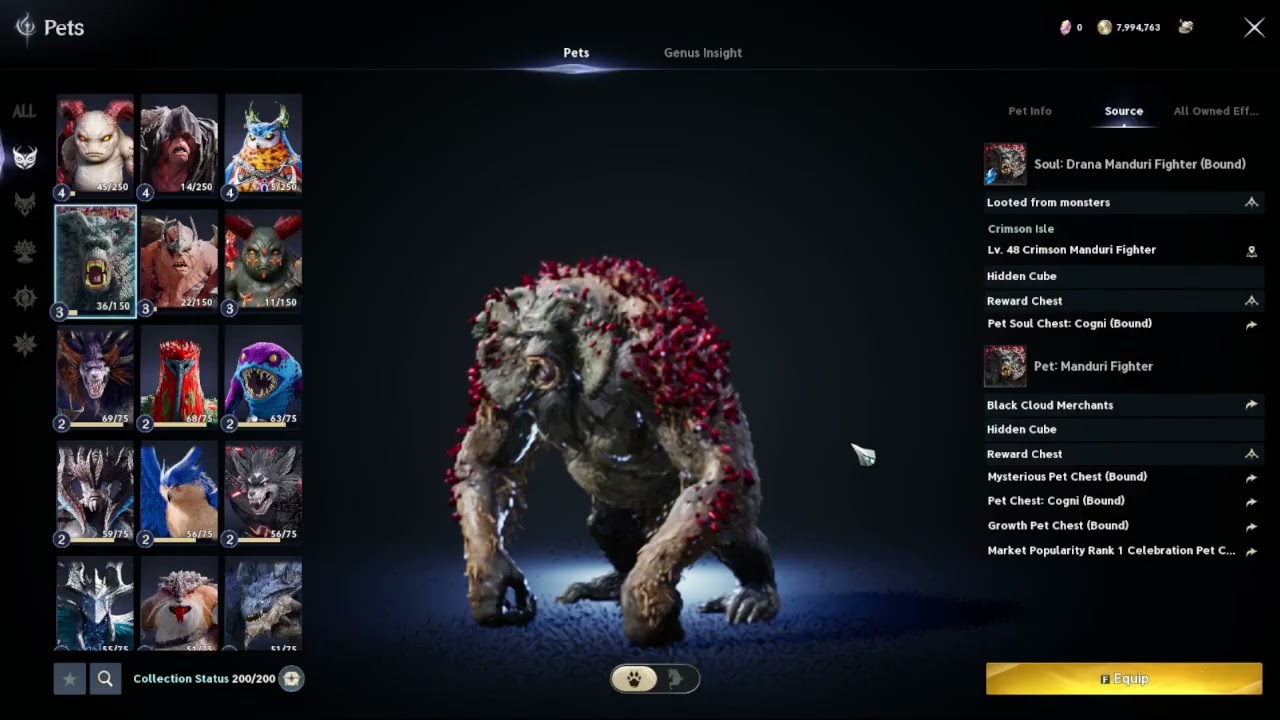 Местоположение бойца Мандури в Aion 2