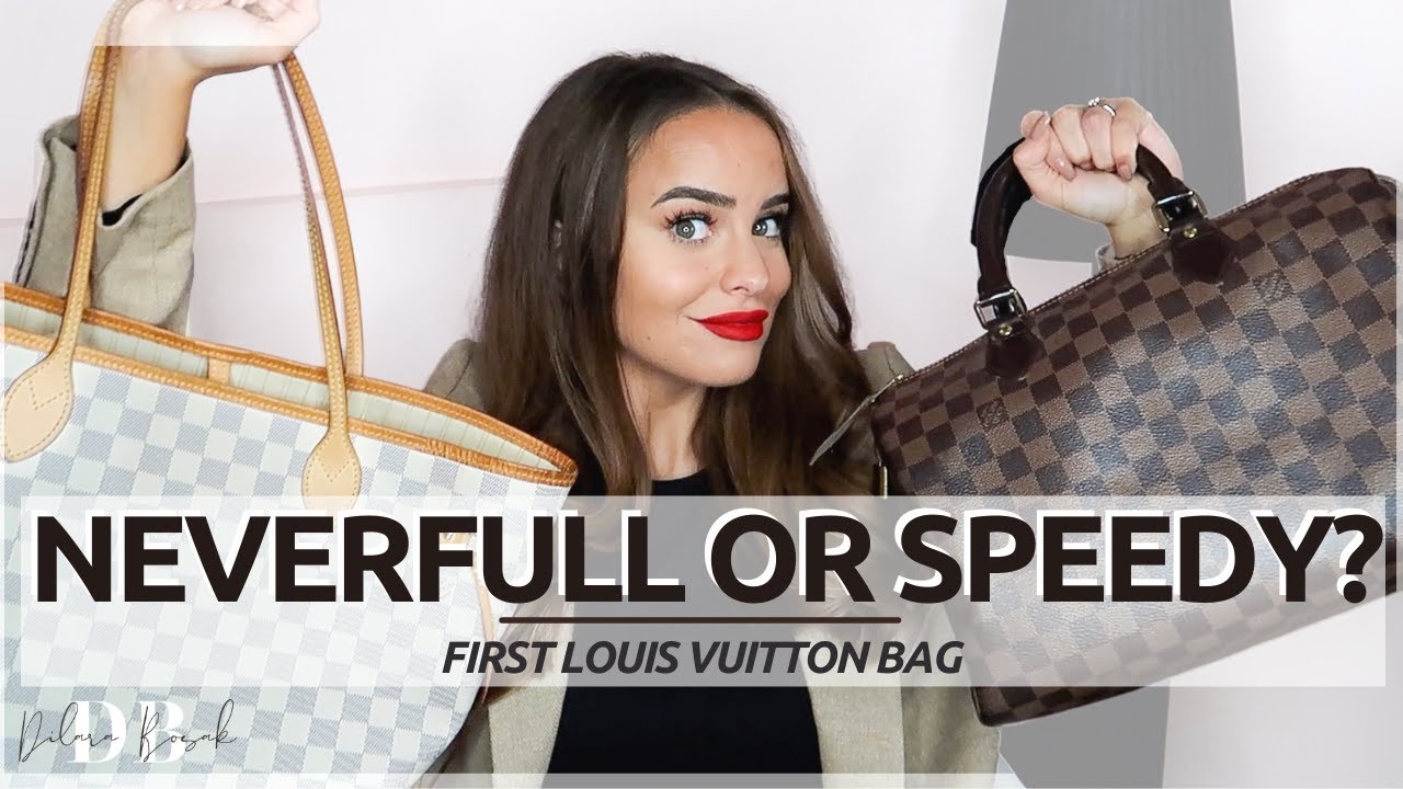 LOUIS VUITTON SPEEDY VS NEVERFULL, IN-DEPTH REVIEW, COMPARISON, PROS &  CONS