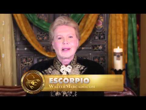 Vídeo: Horóscopo Para O Signo De Escorpião Por Walter Mercado