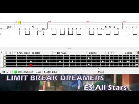 LIMIT BREAK DREAMERS (Bass TAB) - ES All Star
