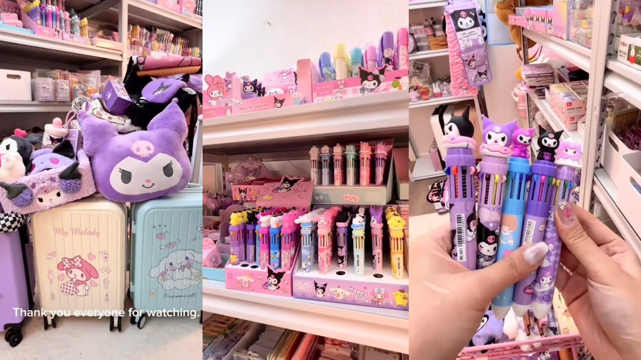 Packing Kuromi Orders 💜 Aesthetic ASMR Relaxing Vibes #asmr #kuromi #aestheticasmr #viralvideo 
