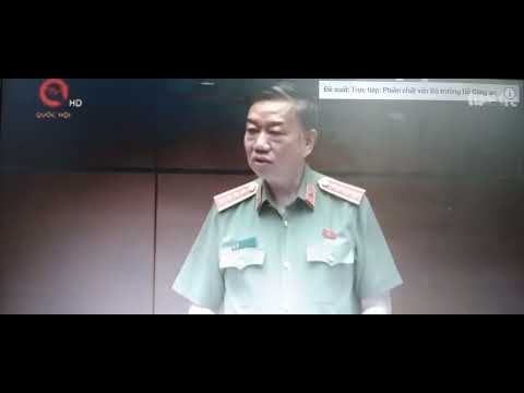 Video Bộ trưởng Bộ Công an trả lời về việc cấp hộ chiếu mẫu... - youtube