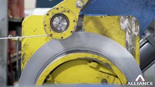 Alliance Steel: Precision Narrow Coil Slitting Services (.020" x 24")"