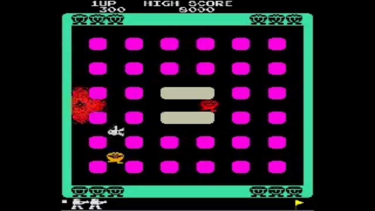 Warp Warp Cute Arcade Games (Namco RockOla 1981) YouTube