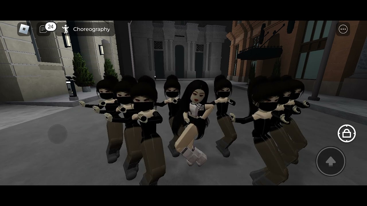 jisoo flower in Roblox dance Studio practice M/V - YouTube