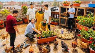 اليوم ده بكون خايفه منه سفر محمد الجيش واحلى مفاجاه مكنتش متوقعه على السطح حصلت 🌶️كتاكيت 🐥 وتحصين 🐓 