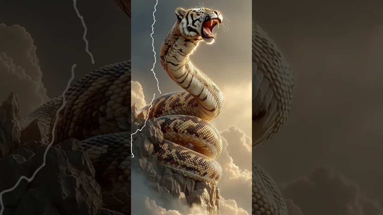 Snake and tiger hybrid