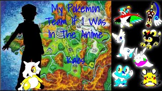 My Pokemon team if I was in the anime part 8 Kalos