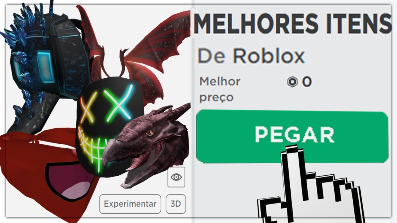 PEGUE AGORA ITENS GRÁTIS ANTIGOS EXCLUSIVOS e SECRETOS no ROBLOX! 