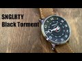 SNGLRTY Black Torment |  An Innovative One-Hand Indication Watch