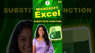 SUBSTITUTE in Excel / Text Replacement Tool #excel #exceltips #exceltutorial #excelformula