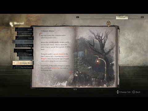 Silent Hill f Where to find the Agura no Hotei-sama and how to solve the Crimson Water puzzle