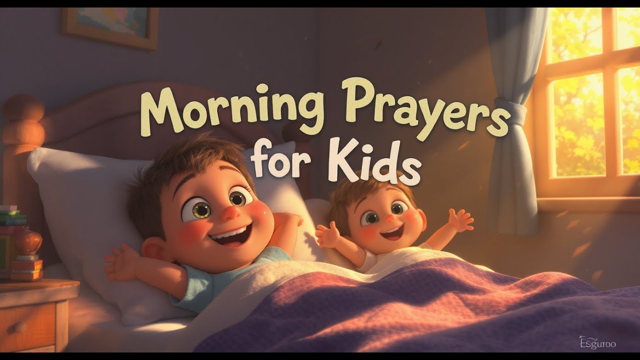 Morning Prayer for Kids 🌞 | Learn How to Pray Step-by-Step with Easy ...