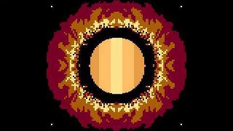Arsantica fire planet prototype Atari 8bit