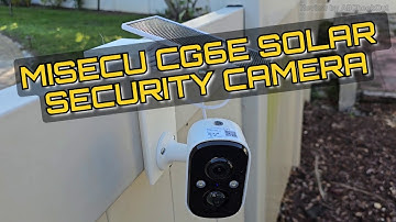 MISECU Tuya 3MP Solar Security Camera CG6E | Full Review & Live Footage (2025)