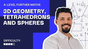 BAMBOOZLING 3D Geometry, Tetrahedrons And Spheres Question | A-Level Further Maths