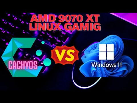 Is RDNA 4 in Linux on par with Windows 11 when gaming | CachyOS vs ...