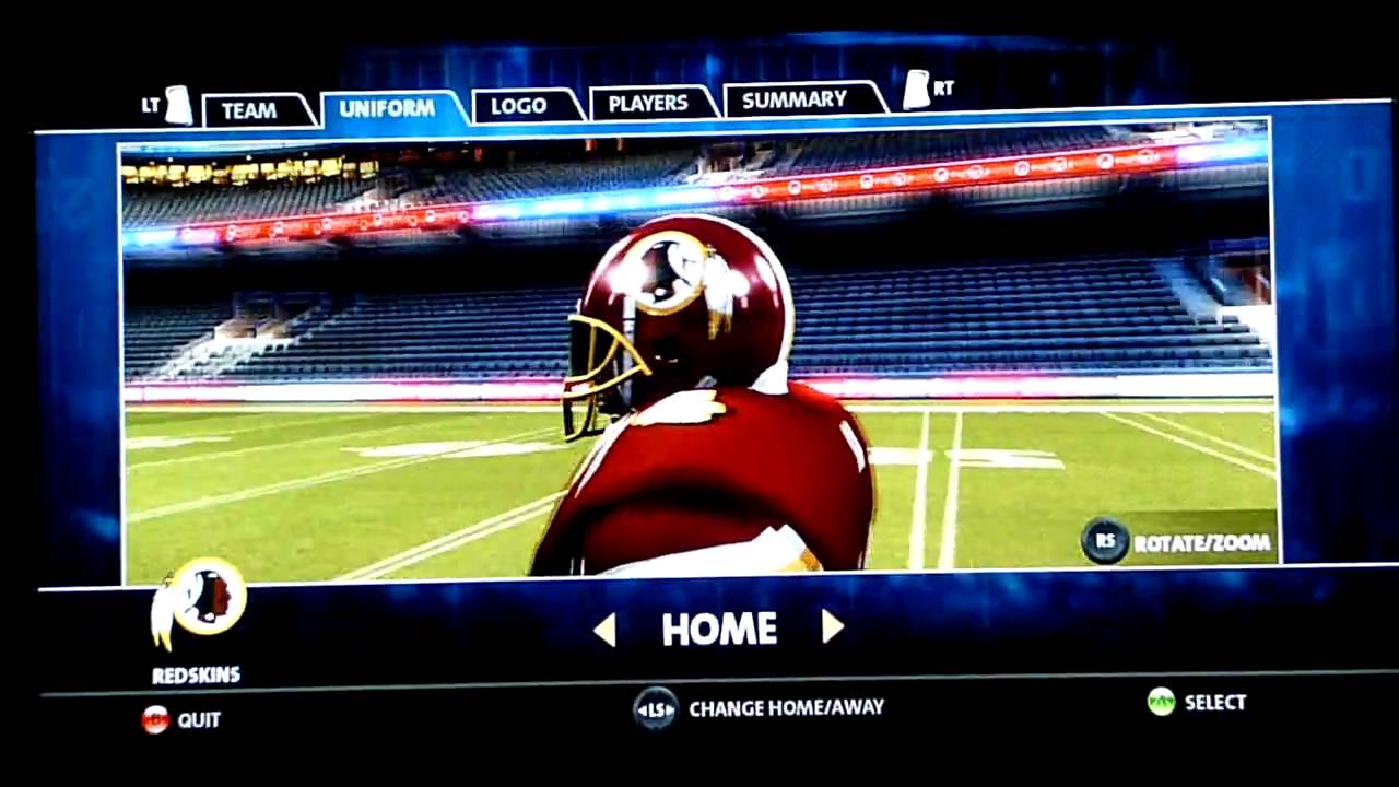 BackBreaker NFL TEAMS Customization!