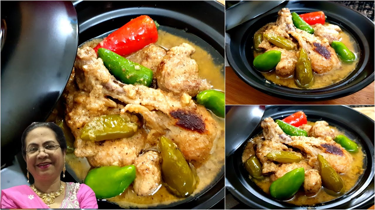 Jalapeno Chicken Gravy White Chicken Recipe My Kitchen My Dish YouTube