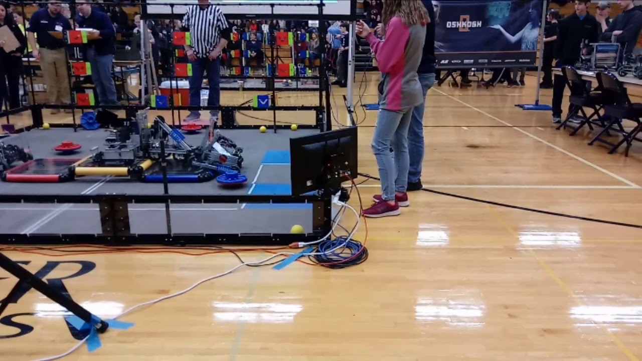 Hilbert High School's Ralphie the Robot 1 YouTube