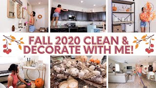 2020 FALL CLEAN \& DECORATE WITH ME \/\/ Jessica Tull cleaning motivation 2020