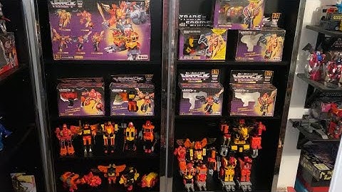 Transformers generation one complete predacon collection. G1 titans return predaking