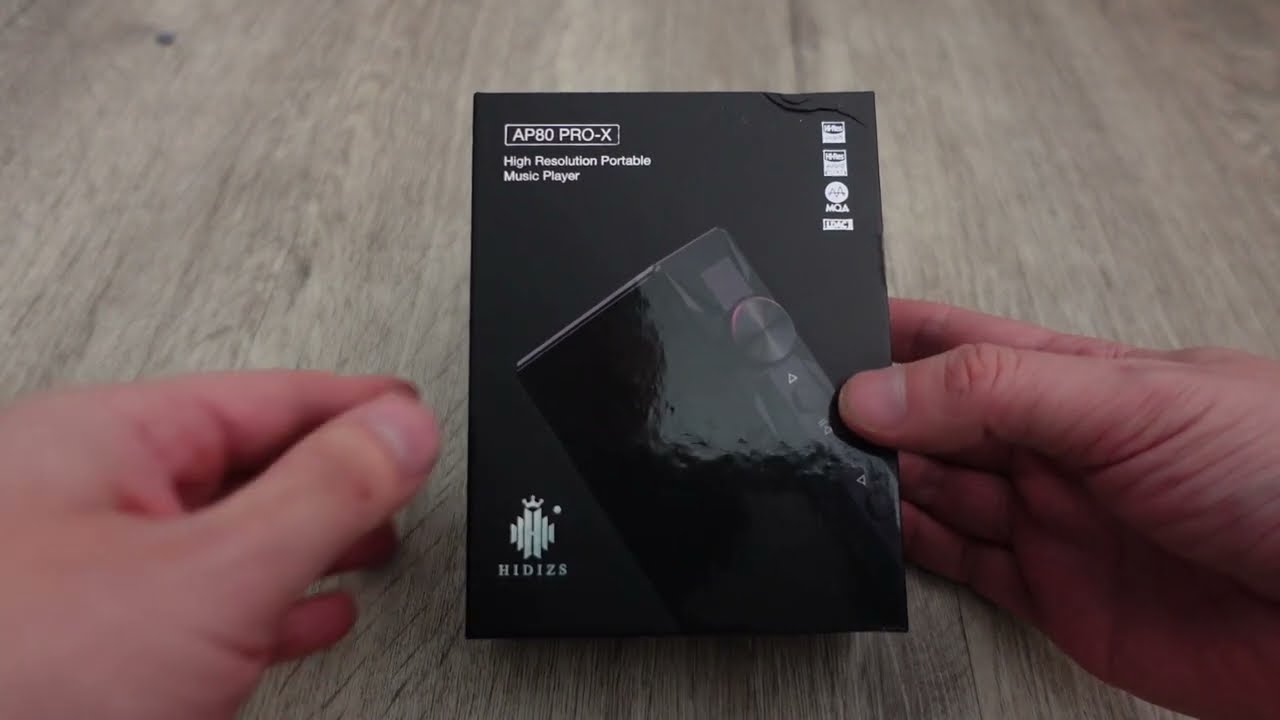 Hidizs AP80 Pro-X DAP unboxing + overview - YouTube