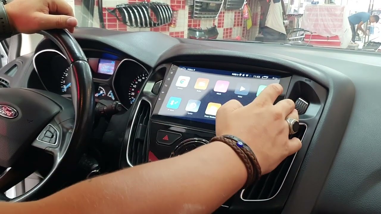2016 Ford Focus // Android 2 GB Ram - 32 GB Hafıza, Geri Görüş Kamerası, Carplay & Android Auto
