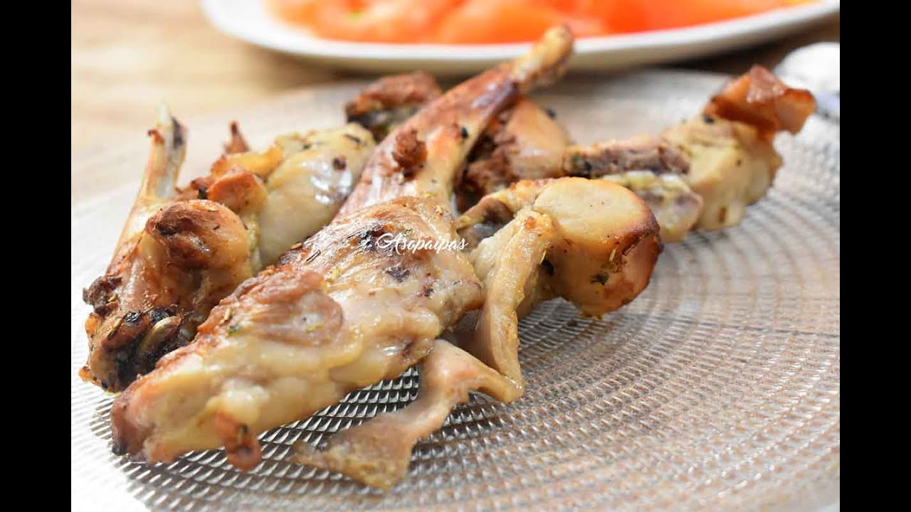 ¡Conejo al Ajillo en Freidora de Aire: Crujiente y Delicioso!