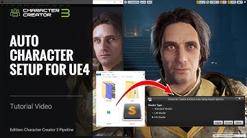 Character Creator 3 Tutorial - Auto Character Setup for Unreal Engine 4