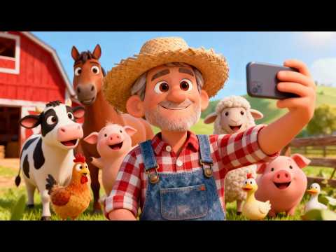 On His Farm, He Had Some Cows | Fun Nursery Rhyme & Kids Song