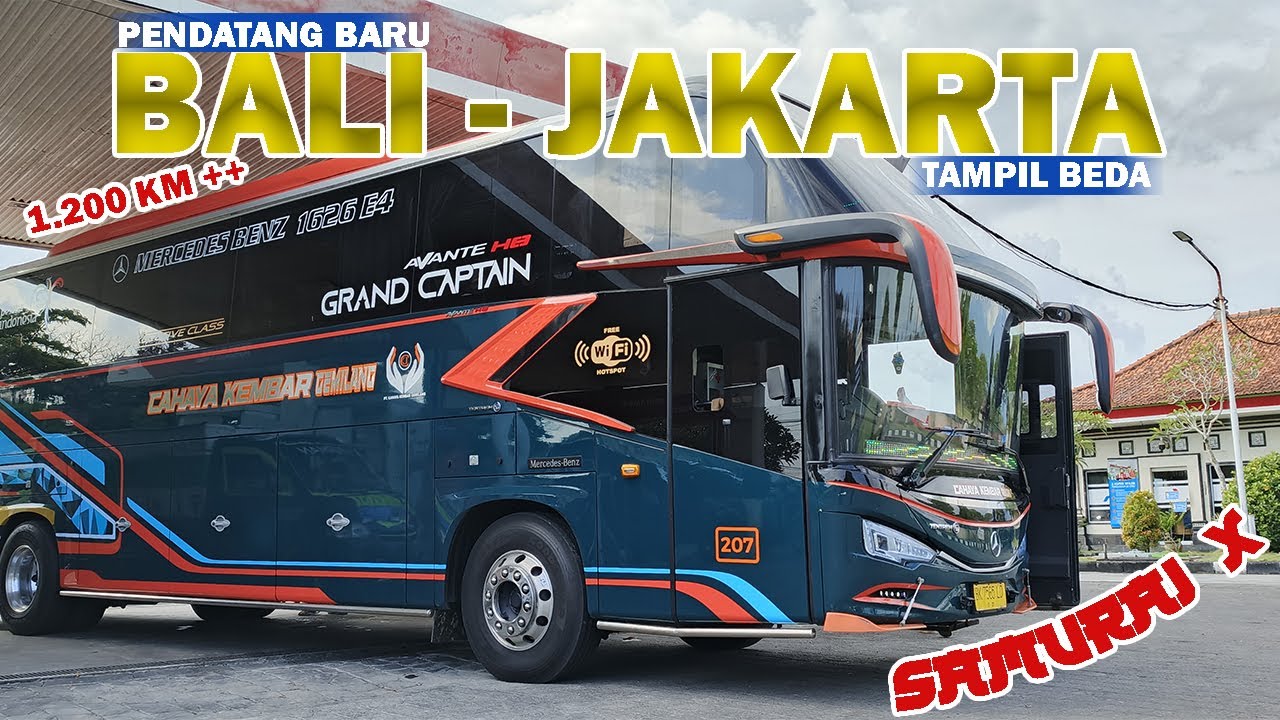 PENDATANG BARU BERANI TAMPIL BEDA‼️ TRIP REPORT BALI - JAKARTA PO .CAHAYA KEMBAR GEMILANG ⁉️🔥🔥