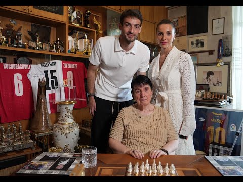 გიორგი გველესიანი ოჯახთან ერთად ნონა გაფრინდაშვილს სტუმრობს! WWW.NonaGaprindashvili.ge