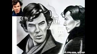 Портрет. Шерлок Холмс (Бенедикт Кембербетч). от Annet_Portret. drawing Benedict Cumberbatch Портрет. Шерлок Холмс (Бенедикт Кембербетч). от Annet_Portret. drawing Benedict Cumberbatch