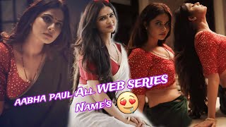 Aabha Paul Web Series Aabha Paul All Web Series Is Here 