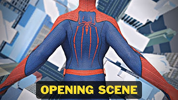 The Amazing Spiderman 2 Intro Animation | Maya and Blender