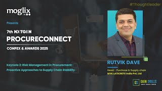 Keynote 2: Risk Management in Procurement: Proactive Approaches to Supply Chain Stability