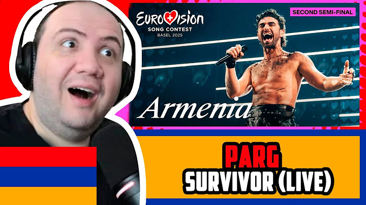 🇦🇲 PARG – SURVIVOR (LIVE) Armenia | Second Semi-Final | Eurovision 2025 | TEACHER PAUL REACTS