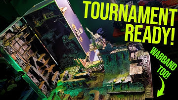 Getting Tournament Ready! Bringing My Mordheim Terrain Board
