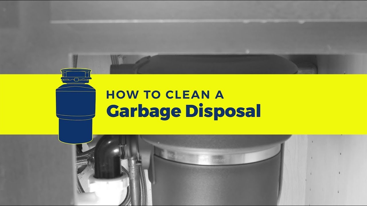 How To Clean A Garbage Disposal