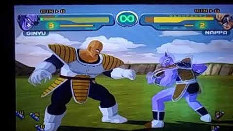 Dragon Ball Z Budokai(Gamecube)-Ginyu vs Nappa II
