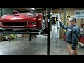HOW TO 4 post car lift cable and lock adjustment, four post car lift operation. Car lift safety.