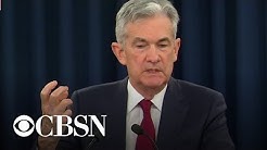 Fed chairman Jay Powell speaks on interest rate hike 