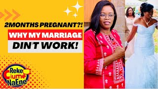 'WHY MY MARRIAGE DIDN'T WORK | 2 MONTHS PREGNANT?' JANE MUTHONI MATERETHA SHARES HER STORY! [Part2]