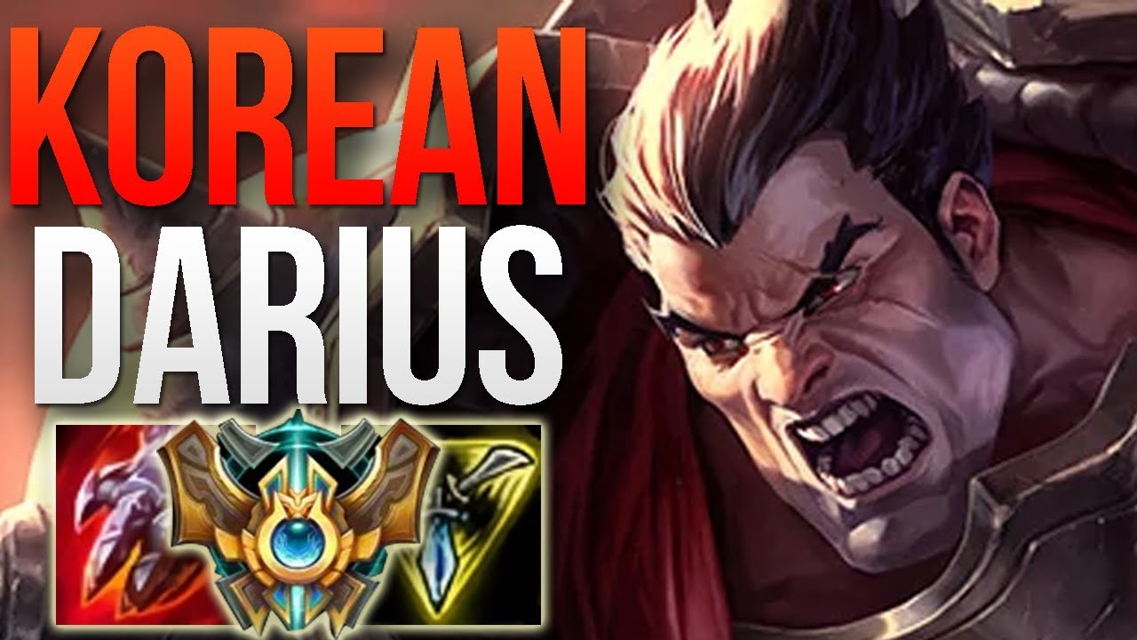 INSANE DARIUS ADC - PERFECT GAME! | KOREAN CHALLENGER DARIUS BOT