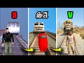 TRYING to STOP the TRAIN in GTA GAMES (Evolution)