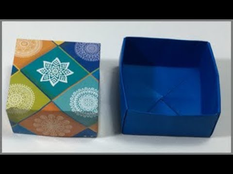 Video: Hộp Origami: Origami Mô-đun - Chương Trình Lắp Ráp Hộp Giấy đựng đồ Trang Sức. Hướng Dẫn Từng Bước Với Mô Tả Chi Tiết
