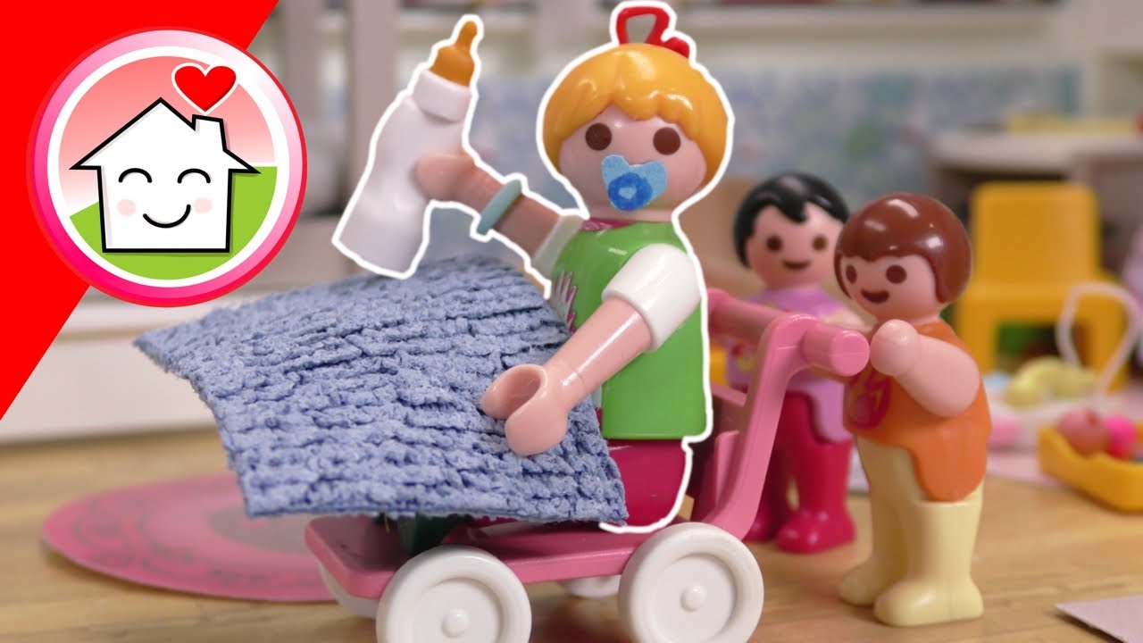Playmobil Familie Hauser - was würdest du lieber - mit Anna, Lena und Malte