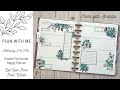 PLAN WITH ME - CLASSIC HORIZONTAL HAPPY PLANNER - LIVE LOVE POSH - HAND LETTERING GRATITUDE PLANNER
